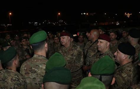 The Lebanese Armed Forces Commander visited several military units ...