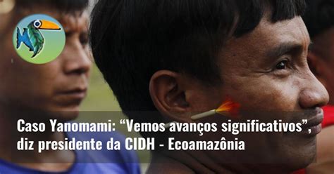 Caso Yanomami Vemos avanços significativos diz presidente da CIDH