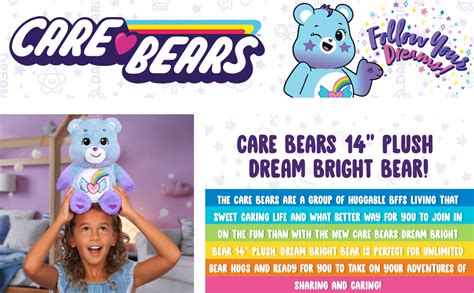 Mua Care Bears Medium Plush Dream Bright Bear Light Blue