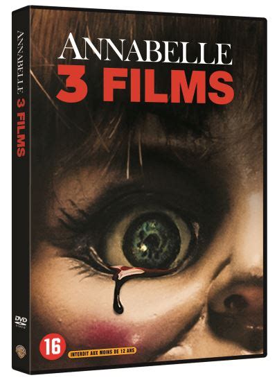 Annabelle Coffret Annabelle La Trilogie DVD DVD Zone 2 Gary