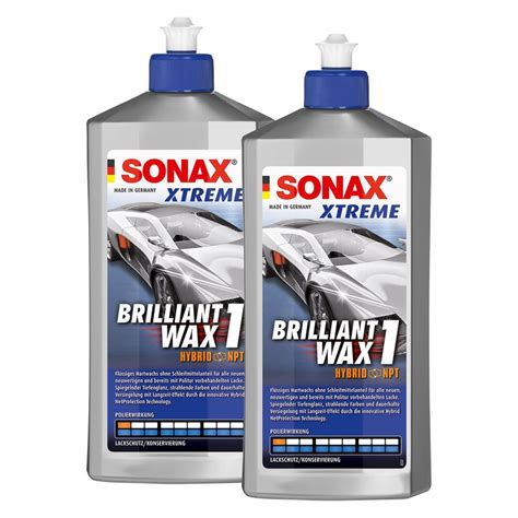 XTREME Brilliant Wax 1 Hybrid NPT SONAX 2 X 500ml Online Im MVH S 28 95