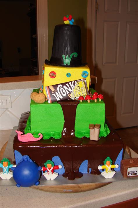 Charlie And The Chocolate Factory Willie Wonka Wonka Cake
