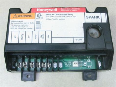 Honeywell S M Ignition Control Module Continuous Re Try Ebay