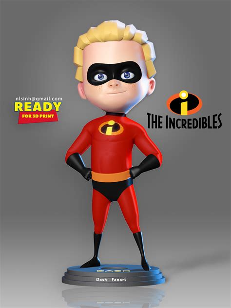 ArtStation - Dash Parr - Incredibles Fanart | Resources