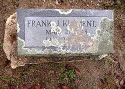 Frank Joseph Klement Jr Find A Grave Memorial