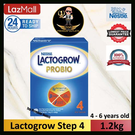 Nestle Lactogrow Probio Step 4 1 2kg Exp 01 2025 Shopee Malaysia