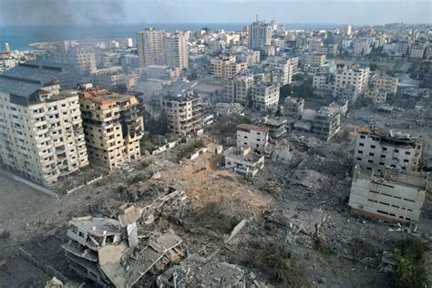 FOTOS 6 imágenes aéreas impresionantes de la destrucción en Gaza