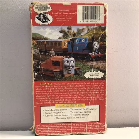 Mavin Thomas The Tank Engine Friends James Learns A Lesson VHS