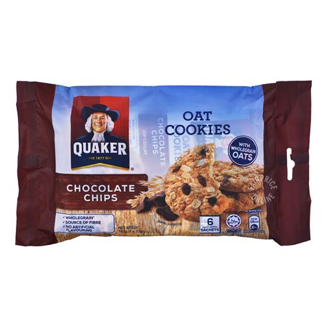 Quaker Oats Cookies Chocolate Chip Ntuc Fairprice