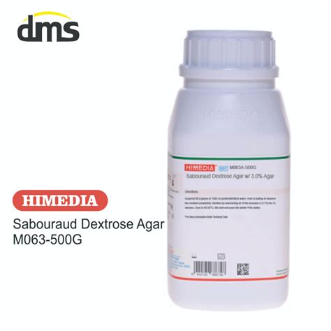 Jual Sabouraud Dextrose Agar M063 500g Himedia Shopee Indonesia