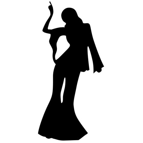 Disco Silhouette Clipart Library Clip Art Library Dancer