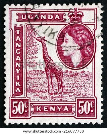 EAST AFRICAN POSTAL UNION CIRCA 1954 A Stamp Printed In The East