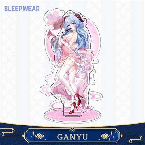 Ganyu Acrylic Standee Genshin Impact Fan Art Merchandise