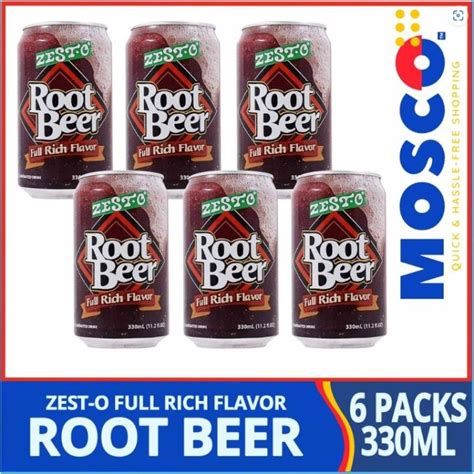 Hot Zest O Rootbeer Full Rich Flavour 330ml X 6 Packs Lazada Ph