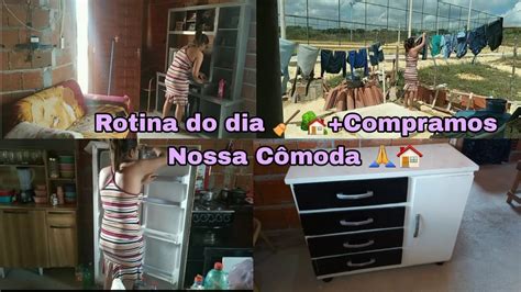 Rotina Do Dia Completa Compramos Nossa C Moda Youtube