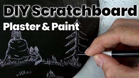 258 Easy Make It Yourself Scratchboard Cheap Claybord Dupe