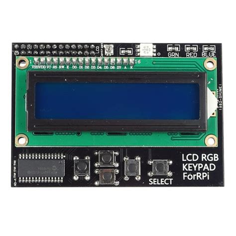 16x2 I2c Iic Interface Rgb Led Screen Keypad For Raspberry Pi