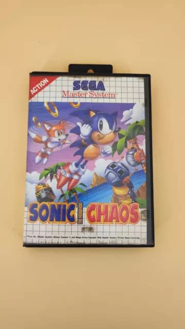 Sonic The Hedgehog Chaos Sega Master System Complet Eur