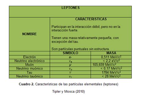 Resumen partículas elementales FÍSICA MODERNA