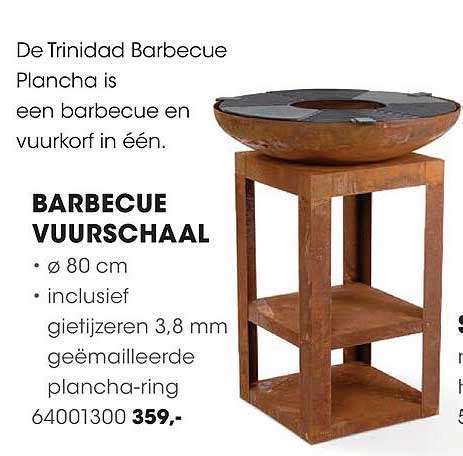 Barbecue Vuurschaal Aanbieding Bij HANOS 1Folders Nl