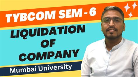 Tybcom Financial Accounting Sem Liquidation Of Company