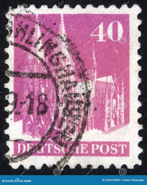 Postage Stamps Of The German Empire Editorial Image Image Of