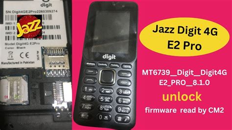 How To Read Jazz G Firmware Jazz G E Pro Firmware Read Jazz E