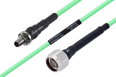 Temperature Conditioned Sma Female Bulkhead To N Male Low Loss Cable