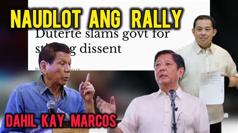 MAISUG RALLY SA TACLOBAN HINARANG NI MARCOS JR DIGONG SINISI ANG