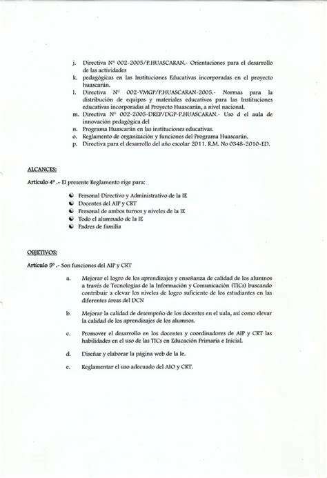 Reglamento Interno Aip PDF