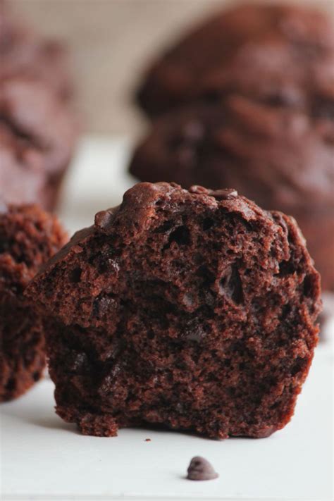 Double Chocolate Muffins Eggless And Bakery Style Artofit