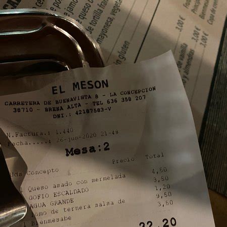 EL MESÓN Breña Alta Fotos Número de Teléfono y Restaurante