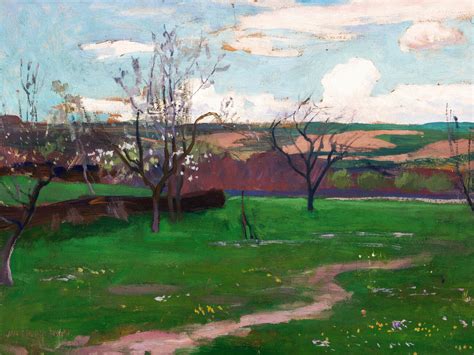 Spring Landscape Vintage Park Jan Stanislawski Reproductions Of