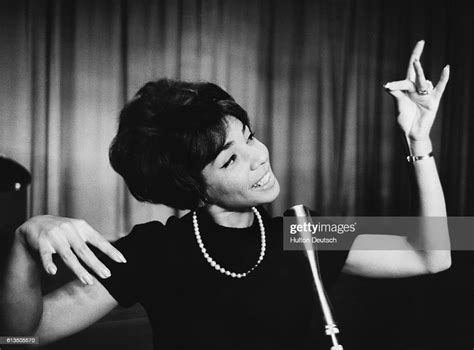 Shirley Bassey Sings In Rehearsal At The Nightclub Talk Of The Town