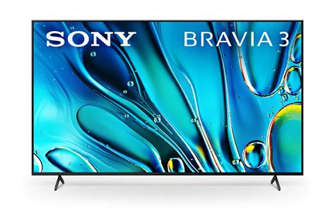 Sony 75” Bravia Class 3 4K HDR Smart Google TV, Vibrant Colors, Easy-to ...