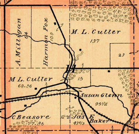 Monroe Township, 1896