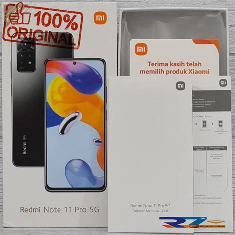 Jual Box Dus Kotak Xiaomi Redmi Note 11 Pro 5G Ex Original Shopee