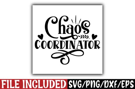 Chaos Coordinator Graphic By Design Zone · Creative Fabrica
