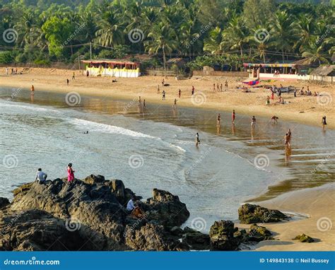 OM BEACH,GOKARNA,KARNATAKA/INDIA-FEBUARY 2ND, 2018 Editorial Stock ...