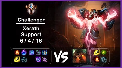 KR Challenger Replays Support Xerath Vs Nautilus Ep 4464 YouTube