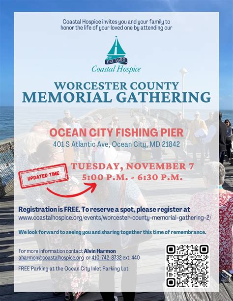 Worcester County Memorial Gathering - Coastal Hospice