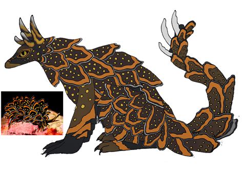 Wingless Sea Slug Dragon By Draggon Rider2 On Deviantart