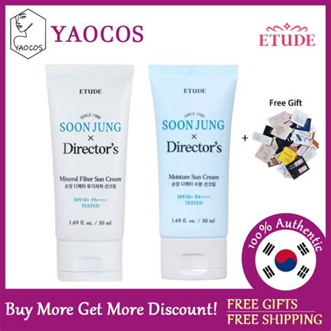 ETUDE SOON JUNG X Director S Sun Cream SPF50 PA 50ml Lazada