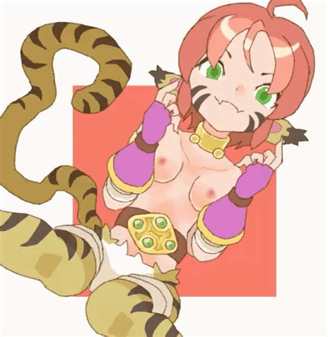 Rule 34 Animated Breath Of Fire Breath Of Fire Ii Female Flat Chest Katt Solo Stickybull 7992804