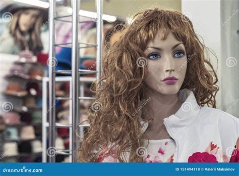 Female Mannequin In A Clothing Store Trading Equipment Female