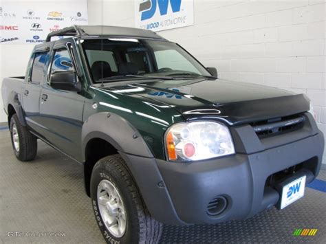 Alpine Green Metallic Nissan Frontier Xe V Crew Cab X