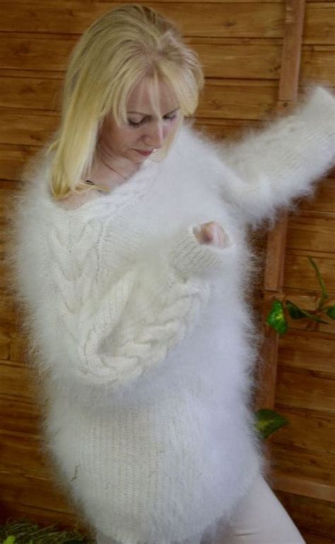 Pin By Valeri Lera On Knitting Fuzzy Mohair Sweater Fluffy Sweater