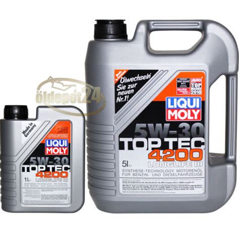 Liqui Moly Top Tec Longlife Iii W Vw Bmw Ll X