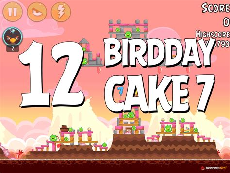 Angry Birds Birdday Party Cake Level Walkthrough Angrybirdsnest