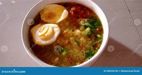 Soto Ayam Indonesia stock photo. Image of ayam, chicken - 289694760